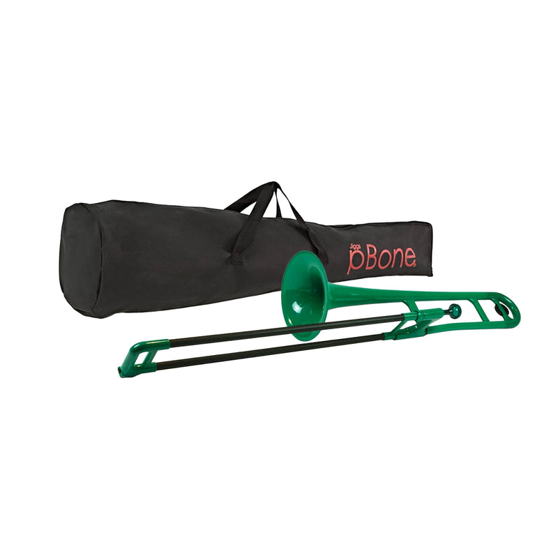 Pbone Plastic B♭ Tenor Trombone - Green