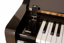 Soft-closing mechanism for upright pianos