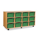 Monarch deep tray storage unit - 12 trays (4 x 3)