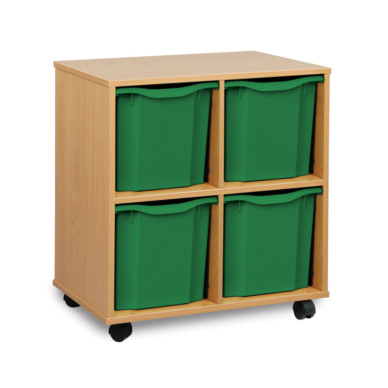 Monarch jumbo tray storage unit Storage unit - 4 trays (2 x 2)