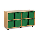 Monarch jumbo tray storage unit Storage unit - 8 trays (4 x 2)