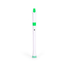 Nuvo Descant Recorder - White With Green Trim