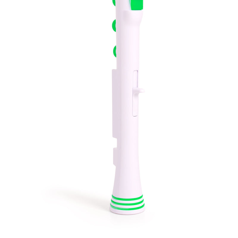 Nuvo N320 Descant Recorder+ - White With Green Trim