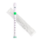 Nuvo Descant Recorder - White With Green Trim