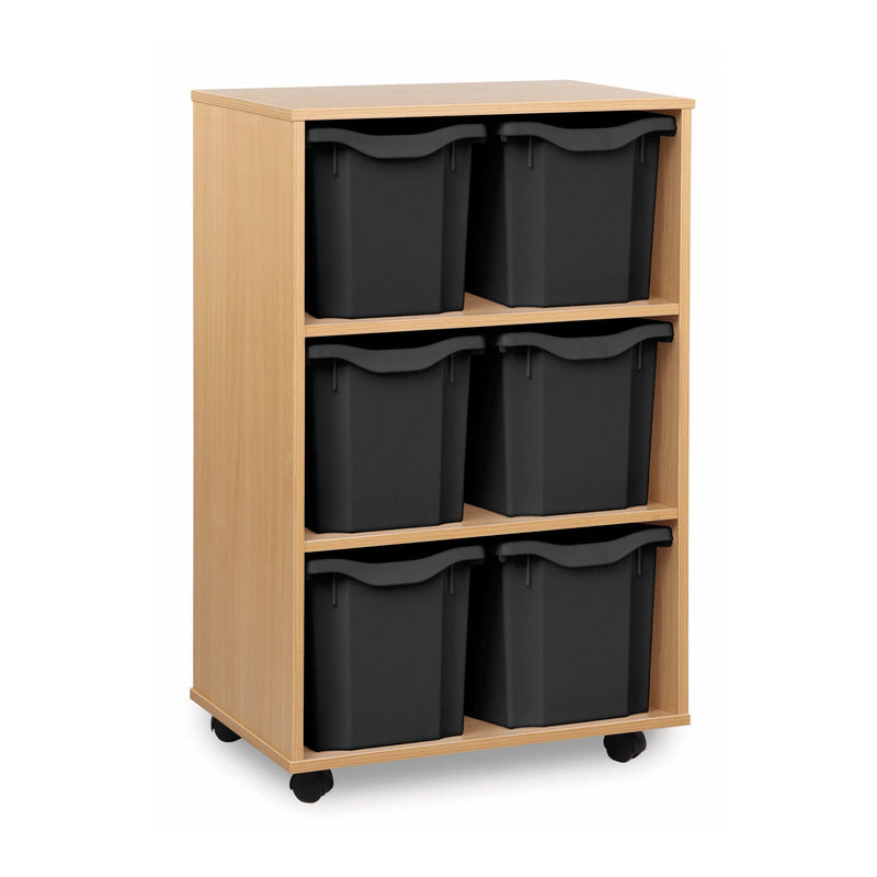 Storage Unit With 6 Jumbo Trays