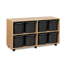 Monarch jumbo tray storage unit Storage unit - 8 trays (4 x 2)