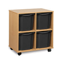 Monarch jumbo tray storage unit Storage unit - 4 trays (2 x 2)