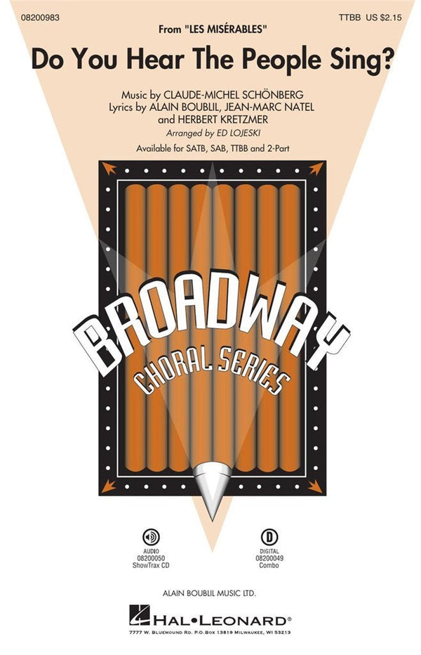 Do You Hear The People Sing? TTBB