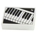 Eraser With Musical Keyboard Design