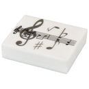 Eraser With Treble Clef Design