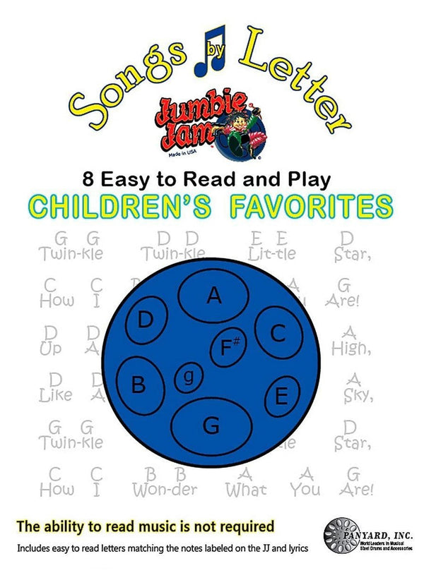 Jumbie Jam - Songs By Letter Children's Favourites for Steel Drum
