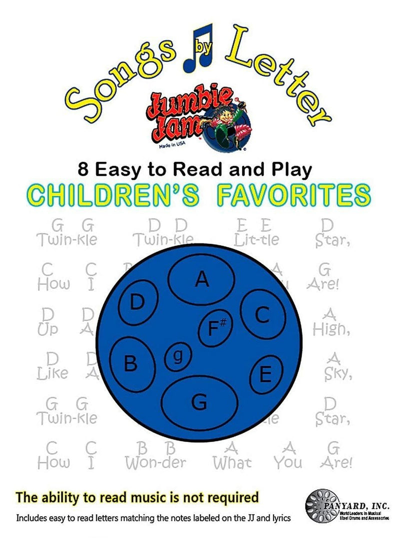 Jumbie Jam - Songs By Letter Children's Favourites for Steel Drum