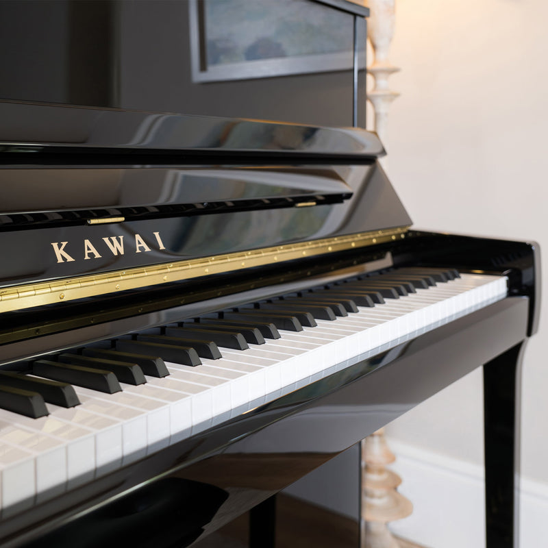 Kawai K-300 ATX4 Anytime upright piano - Polished Ebony
