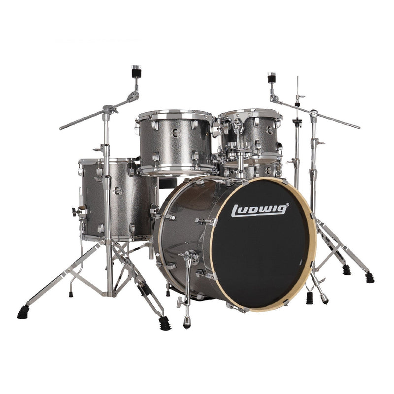 Ludwig Evolution 20" 5-piece drum kit - Platinum