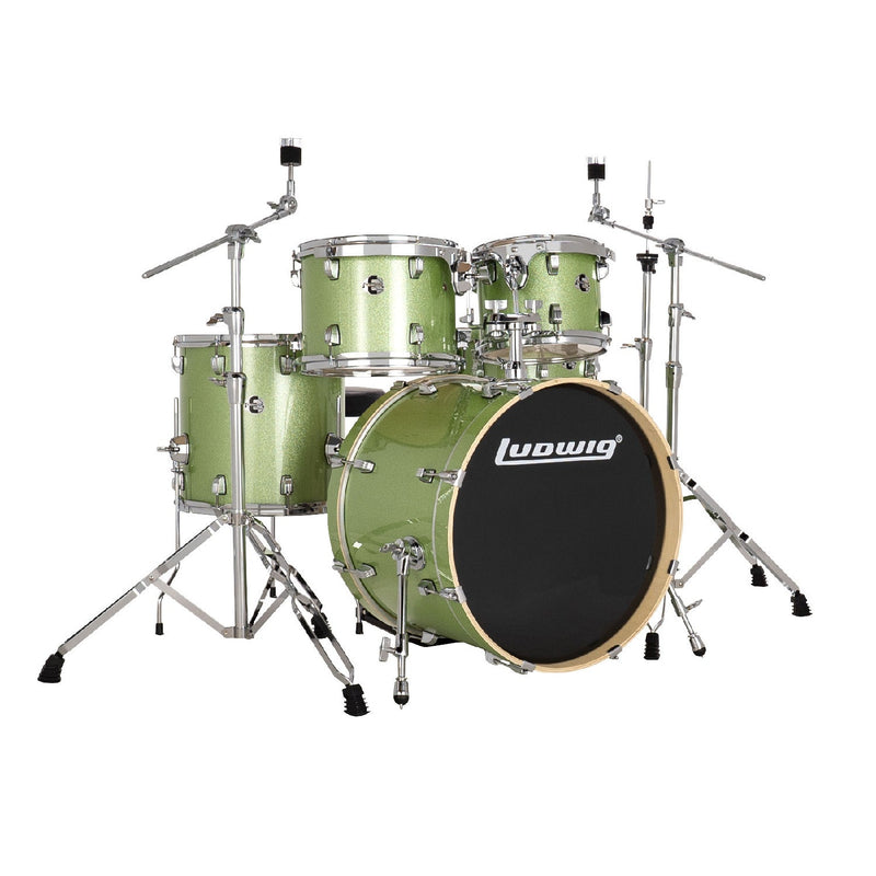 Ludwig Evolution 22" 5-piece drum kit - Mint