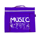 Primo music bag with Sam Moore 'Music' design - Purple