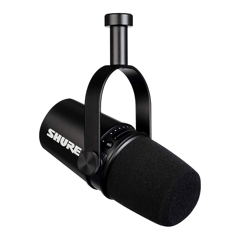 Shure MV7 podcast microphone - Black