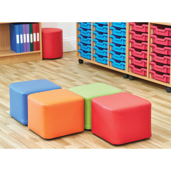 CUBE FOAM SEAT, ACORN SEATING RANGE, Apple