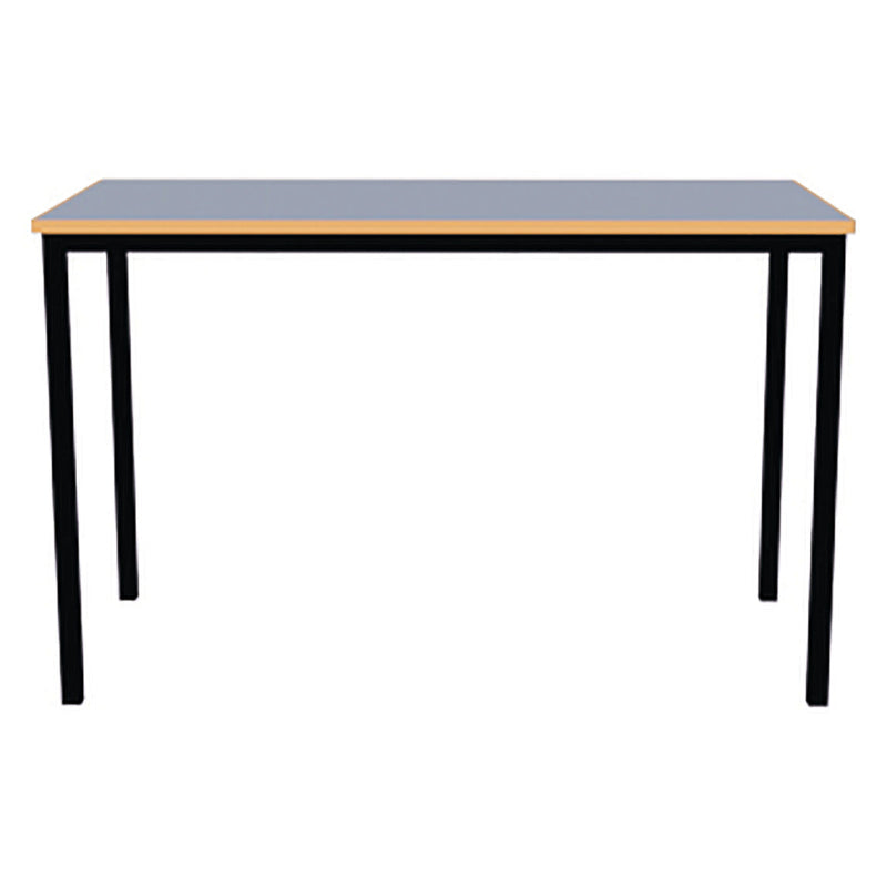 Sizemark 1 - 460mm height, 1100 x 550mm, FULLY WELDED STACKING TABLES MDF EDGE, Blue, Rectangular