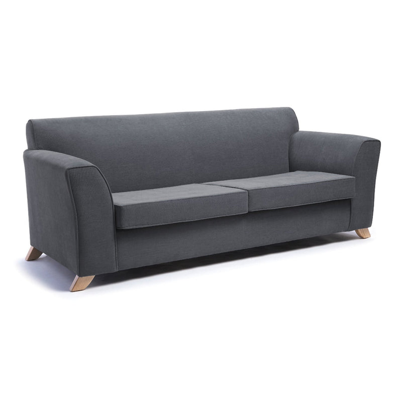 TRURO THREE SEATER, Fabric, Steel