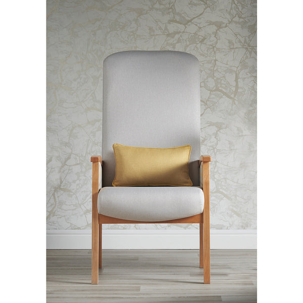 Cadet Zest Vinyl, HIGH BACK ARMCHAIR, Dove, Renaissance