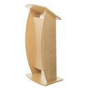CURVED LECTERN, Maple
