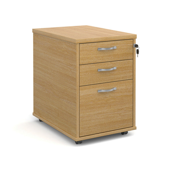 DRAWER UNITS, Tall Under Desk, 600mm depth, Oak