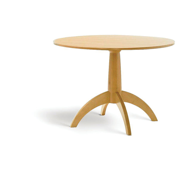 WOODEN PEDESTAL TABLE, 675mm diameter