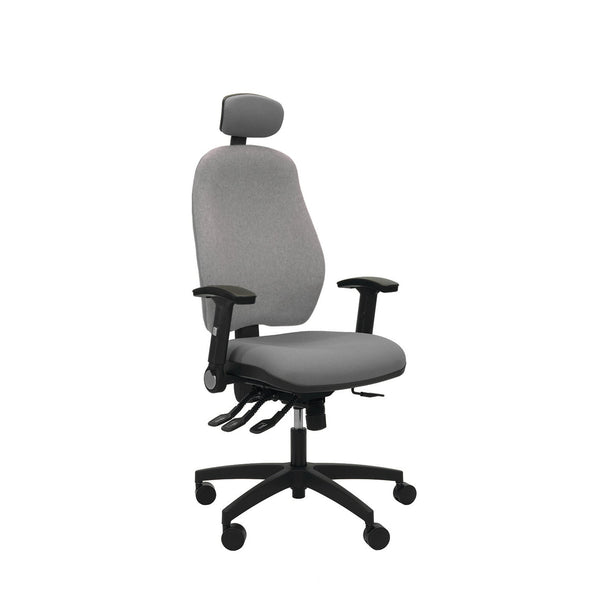 Headrest, PRODUCT OPTIONS, HIGH BACK OPERATOR CHAIR