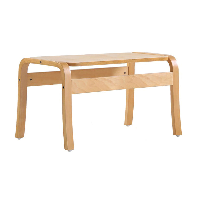 BEECH BENTWOOD FRAME, RECTANGULAR COFFEE TABLES