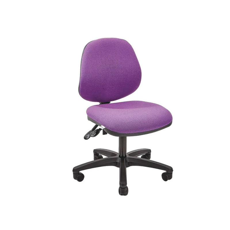 TASK/ OPERATOR CHAIRS, MEDIUM BACK, Without Arms, Blizzard