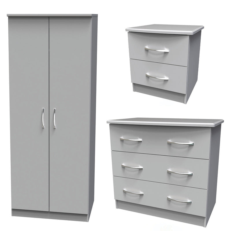 Bedroom Furniture Bundle Deal Option 2 Each, Cashmere