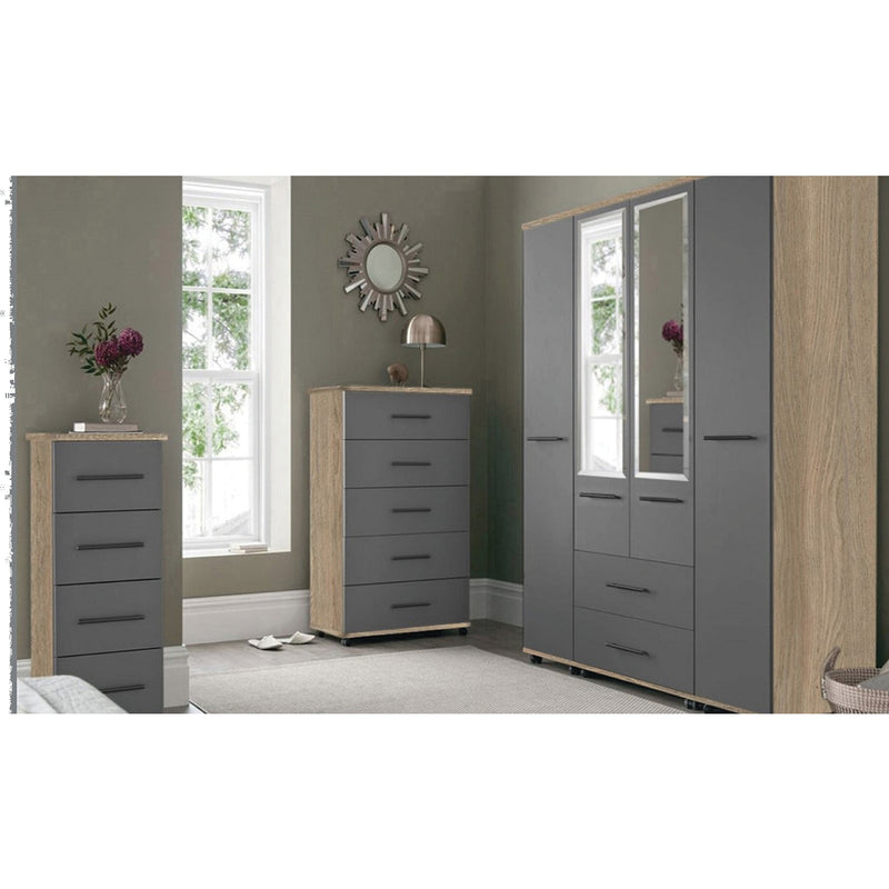 Bedroom Furniture Bundle Deal Option 1 Each, Light Oak