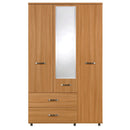 Sterling Bedroom Furniture Wardrobe, Steel, Combination