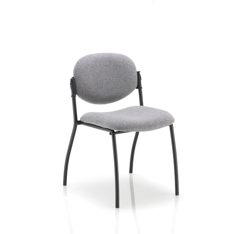 Oval Stk Chair Blk Fr Havana