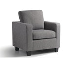 Mathew Armchair Charcoal Grey
