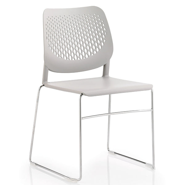 Lof Stk Chair Skid Base Black