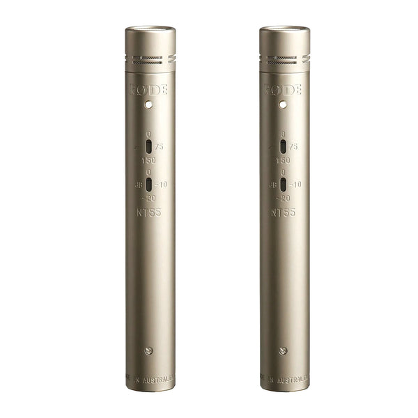 Rode NT55 condenser microphone - matched pair