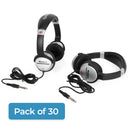 Pack of 30 HF125 stereo headphones ‚Äì 6.35mm plug - A1