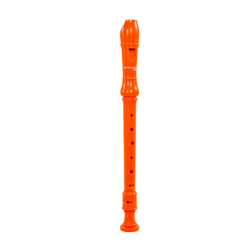 Percussion Plus Descant Recorder - Solid Orange