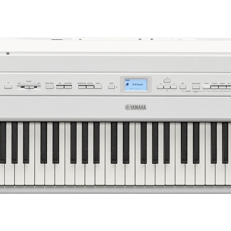 Yamaha P-525 portable digital piano - White