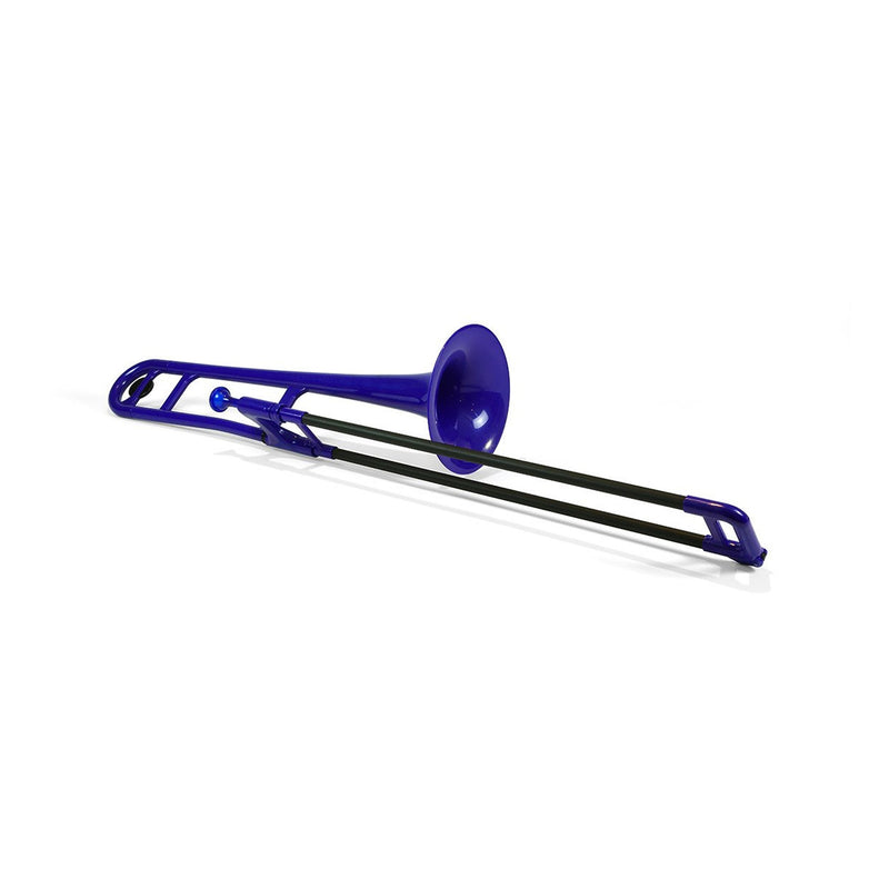 Pbone Plastic B♭ Tenor Trombone - Blue