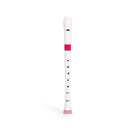 Nuvo N310 descant recorder - White with pink trim