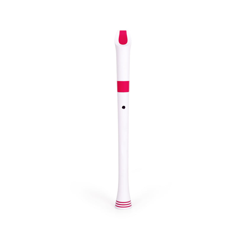 Nuvo N310 descant recorder - White with pink trim