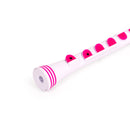 Nuvo N320 Descant Recorder+ - White With Pink Trim