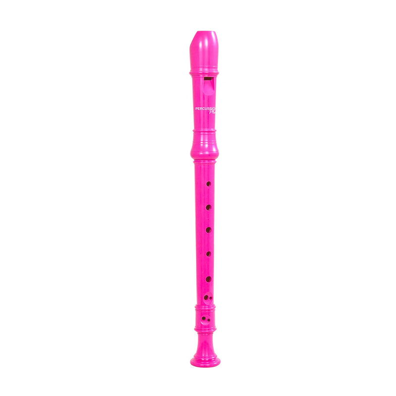 Percussion Plus Descant Recorder - Solid Pink
