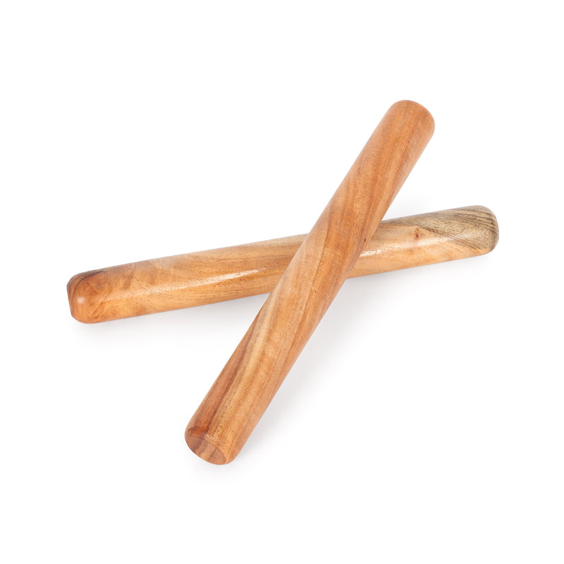Percussion Plus Pair Of Sheesham Wood Claves
