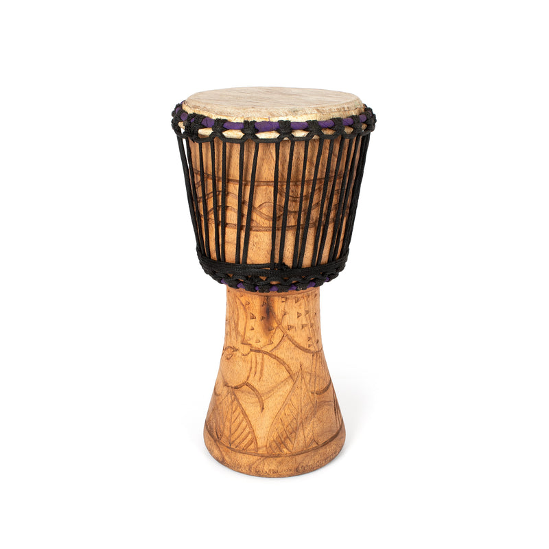 Percussion Plus Honestly Made Ghanaian djembe - rope tuned - 7 inch (head)