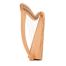 MMX celtic harp in natural - 29 strings