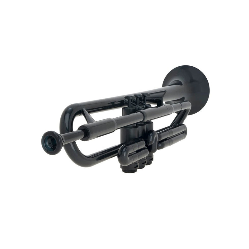 Ptrumpet Plastic B♭ Trumpet Outfit - Black